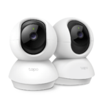 TP-Link Tapo C210P2 Pan/Tilt Home Security Wi-Fi Camera 2-Pack 3MP