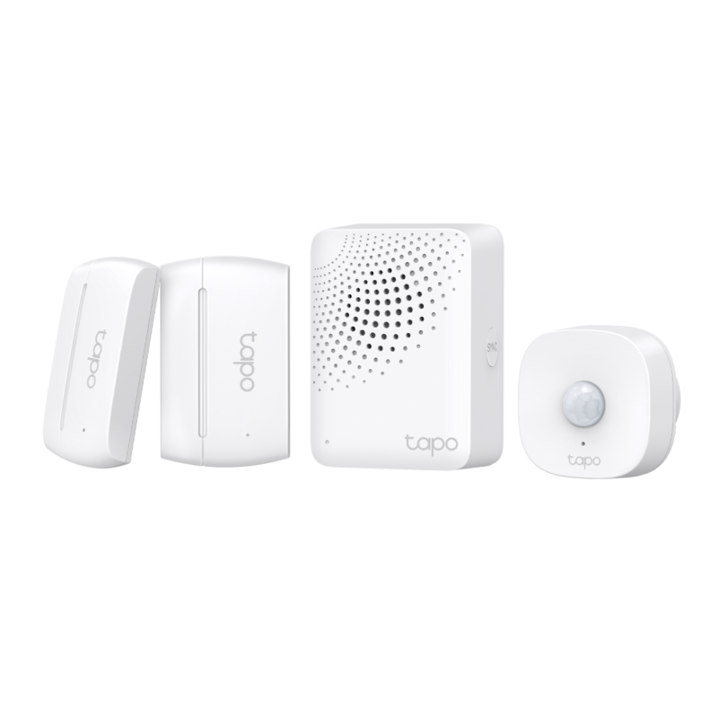 Tapo T30 KIT Комплект Сензори за Врати и Движение с 90dB Сирена