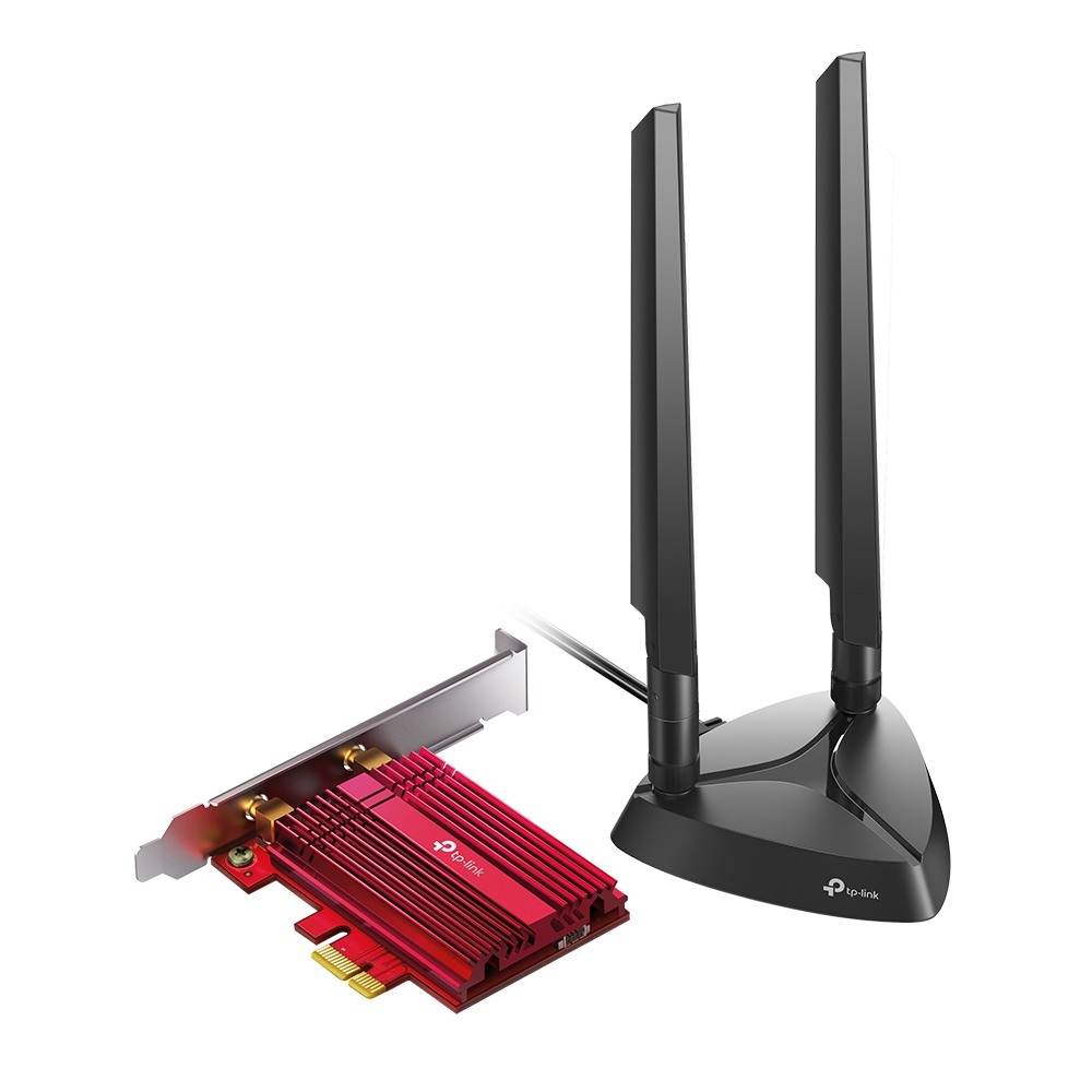 TP-Link Archer TXE75E AXE5400 Wi-Fi 6E Bluetooth 5.3 PCIe Adapter TP-Link Archer TXE75E AXE5400 Wi-Fi 6E Bluetooth 5.3 PCIe Adapter