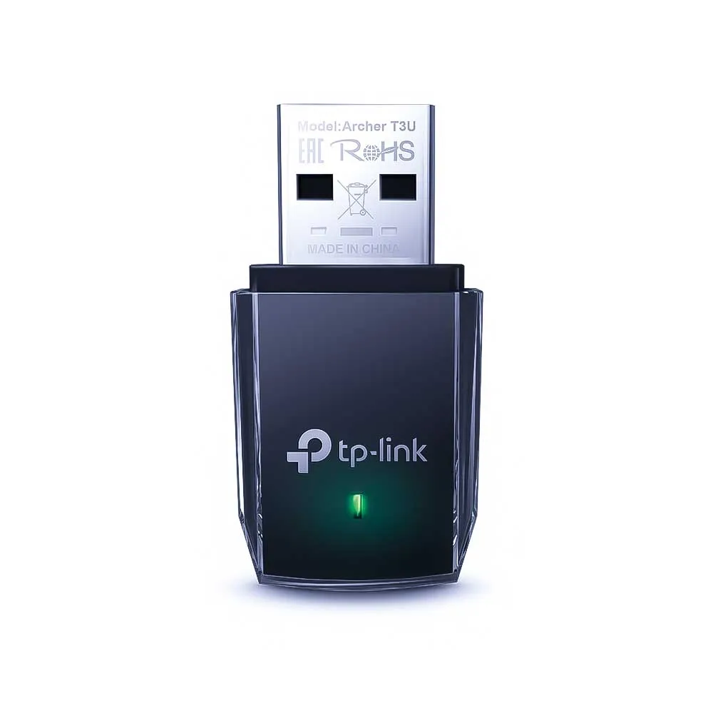 TP-Link Archer T3U AC1300 Mini Wireless MU-MIMO USB Adapter 3.0 TP-Link Archer T3U AC1300 Mini Wireless MU-MIMO USB Adapter 3.0