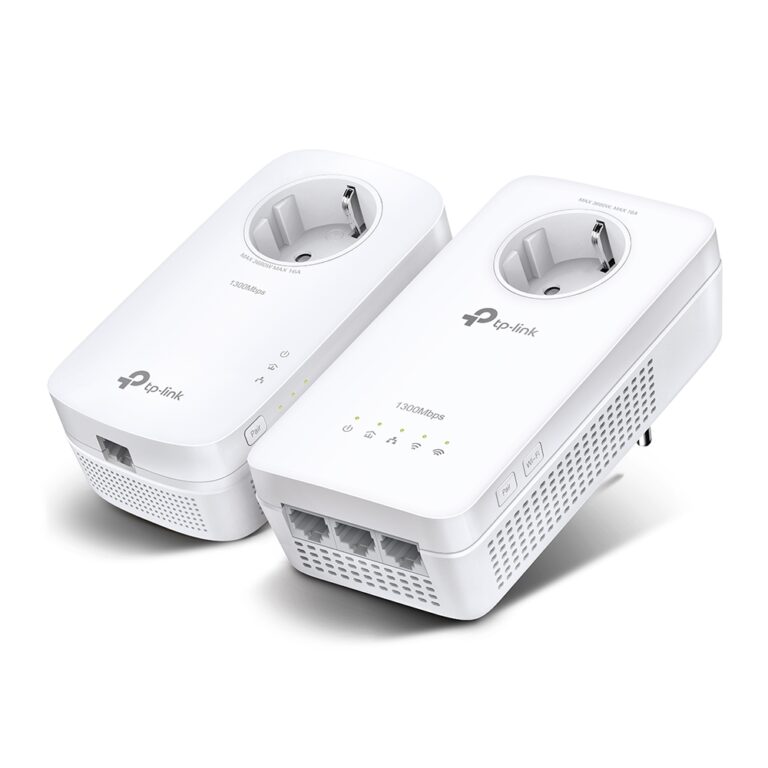 TP-Link TL-WPA8631P-KIT AV1300 Gigabit Passthrough Powerline ac Wi-Fi Kit