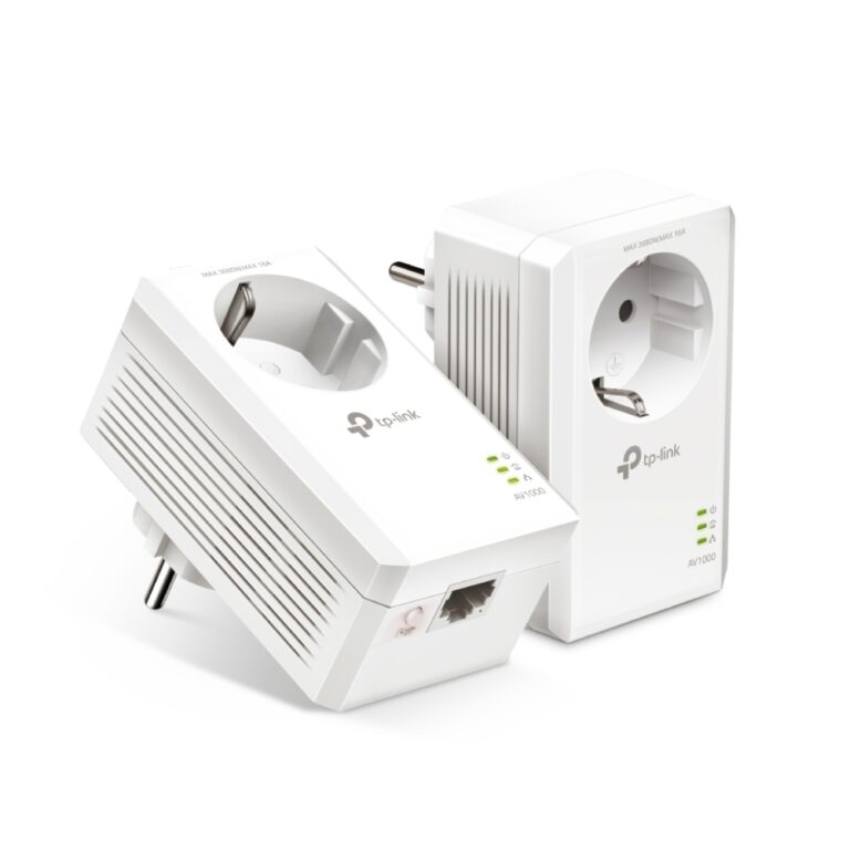 TP-Link TL-PA7017P-KIT AV1000 Gigabit Powerline Starter Kit с Контакт