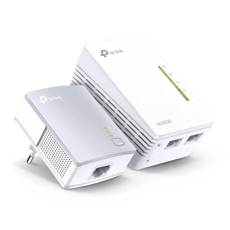 TP-Link TL-WPA4220-KIT AV600 Wi-Fi Powerline Стартов Комплект с 2 Порта