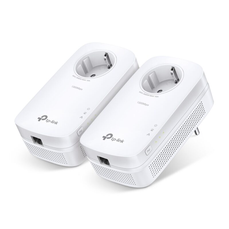 TP-Link TL-PA8010P-KIT AV1300 Gigabit Passthrough Powerline Стартов Комплект