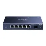 TP-Link SG2206MP Omada Access 6-Port Gigabit Switch с 4 PoE+ Порта