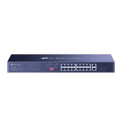 TP-Link DS1018GMP Omada 18-Port Gigabit Rackmount Switch с 16 PoE+ 250W