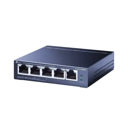 TP-Link TL-SG105MPE 5-Port Gigabit Easy Smart Switch с 4 PoE+ 120W