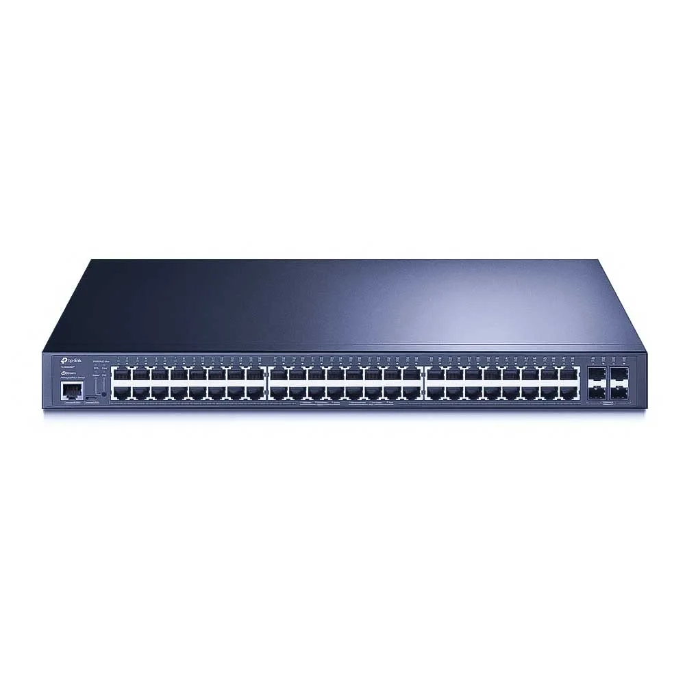 TP-Link TL-SG3452P JetStream 52-Port Gigabit Managed PoE+ Switch 384W TP-Link TL-SG3452P JetStream 52-Port Gigabit Managed PoE+ Switch 384W