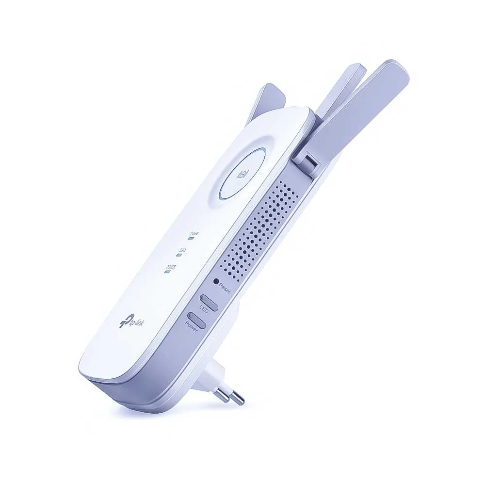 TP-Link RE450 AC1750 Dual Band Wi-Fi Удължител на Обхват с 3 Антени TP-Link RE450 AC1750 Dual Band Wi-Fi Удължител на Обхват с 3 Антени