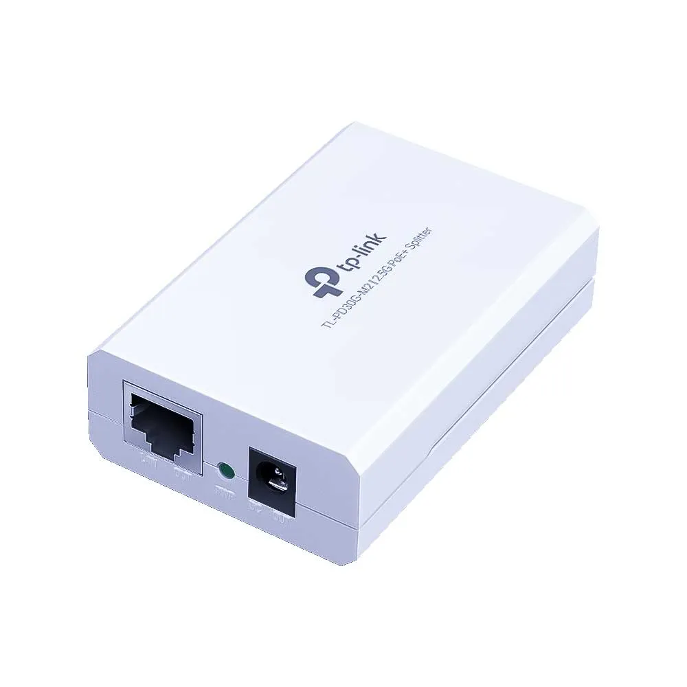 TP-Link TL-PD30G-M2 2.5G Multi-Gigabit PoE+ Splitter 5V/9V/12V TP-Link TL-PD30G-M2 2.5G Multi-Gigabit PoE+ Splitter 5V/9V/12V