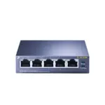 TP-Link TL-SF1005P 5-Port 10/100 Mbps Desktop PoE+ Switch с 67W Бюджет