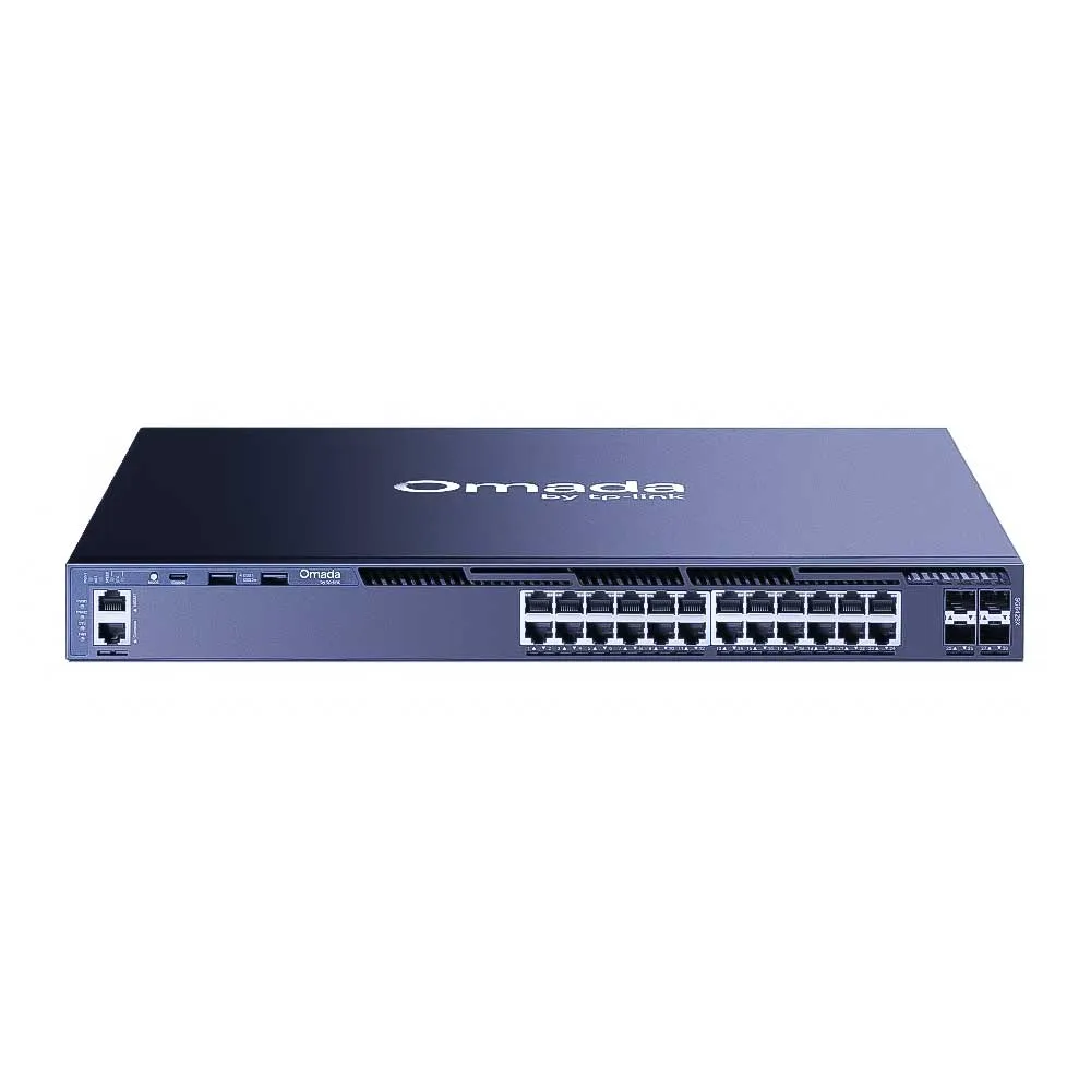 TP-Link TL-SG6428X Omada 28-Port Layer 3 Managed Stackable Switch 10G TP-Link TL-SG6428X Omada 28-Port Layer 3 Managed Stackable Switch 10G