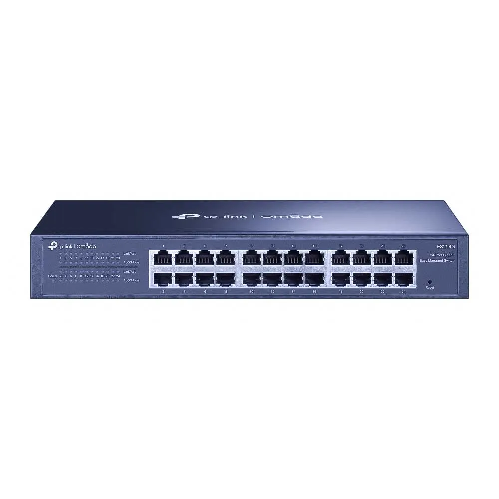 TP-Link ES224G Omada 24-Port Gigabit Easy Managed Switch Метален TP-Link ES224G Omada 24-Port Gigabit Easy Managed Switch Метален