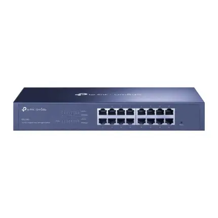 TP-Link ES216G Omada 16-Port Gigabit Easy Managed Switch Метален