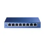 TP-Link TL-SG108 8-Port Gigabit Desktop Switch в Стоманен Корпус