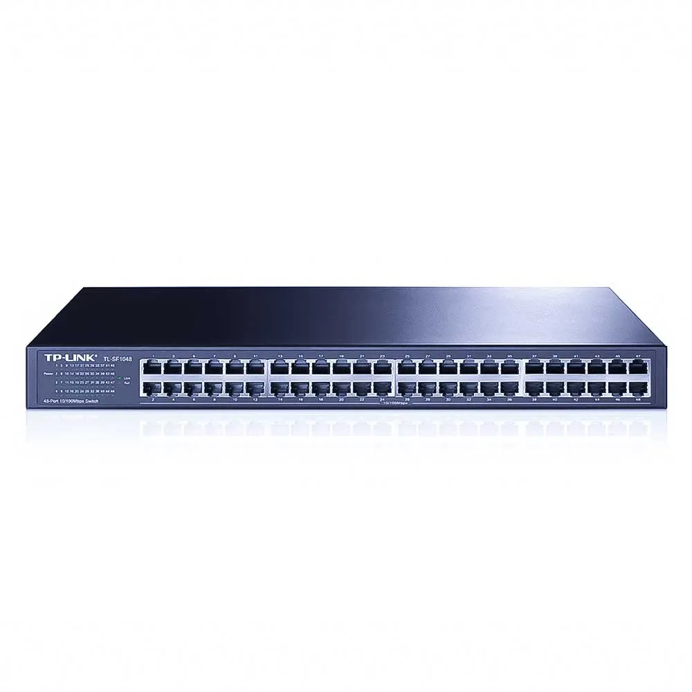 TP-Link TL-SF1048 48-Port 10/100 Mbps Rackmount Switch Метален TP-Link TL-SF1048 48-Port 10/100 Mbps Rackmount Switch Метален