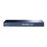 TP-Link TL-SF1016 16-Port 10/100 Mbps Rackmount Switch Метален Корпус