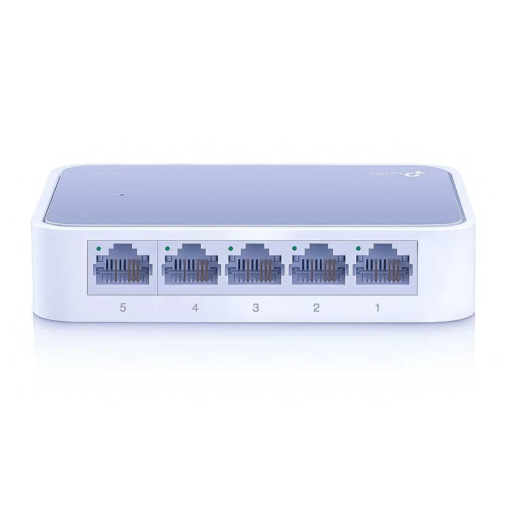 TP-Link TL-SF1005D 5-Port 10/100 Mbps Desktop Switch TP-Link TL-SF1005D 5-Port 10/100 Mbps Desktop Switch