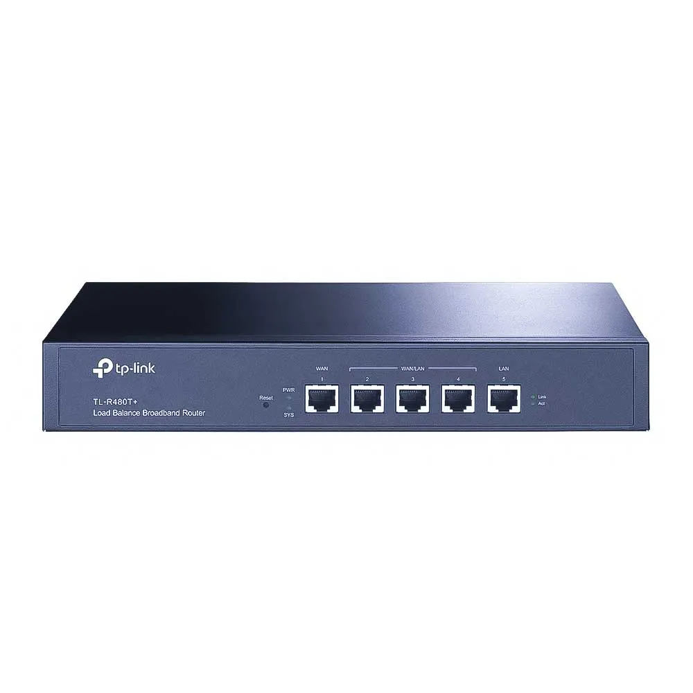 TP-Link TL-R480T+ Load Balance Broadband Router с до 4 WAN Линии TP-Link TL-R480T+ Load Balance Broadband Router с до 4 WAN Линии