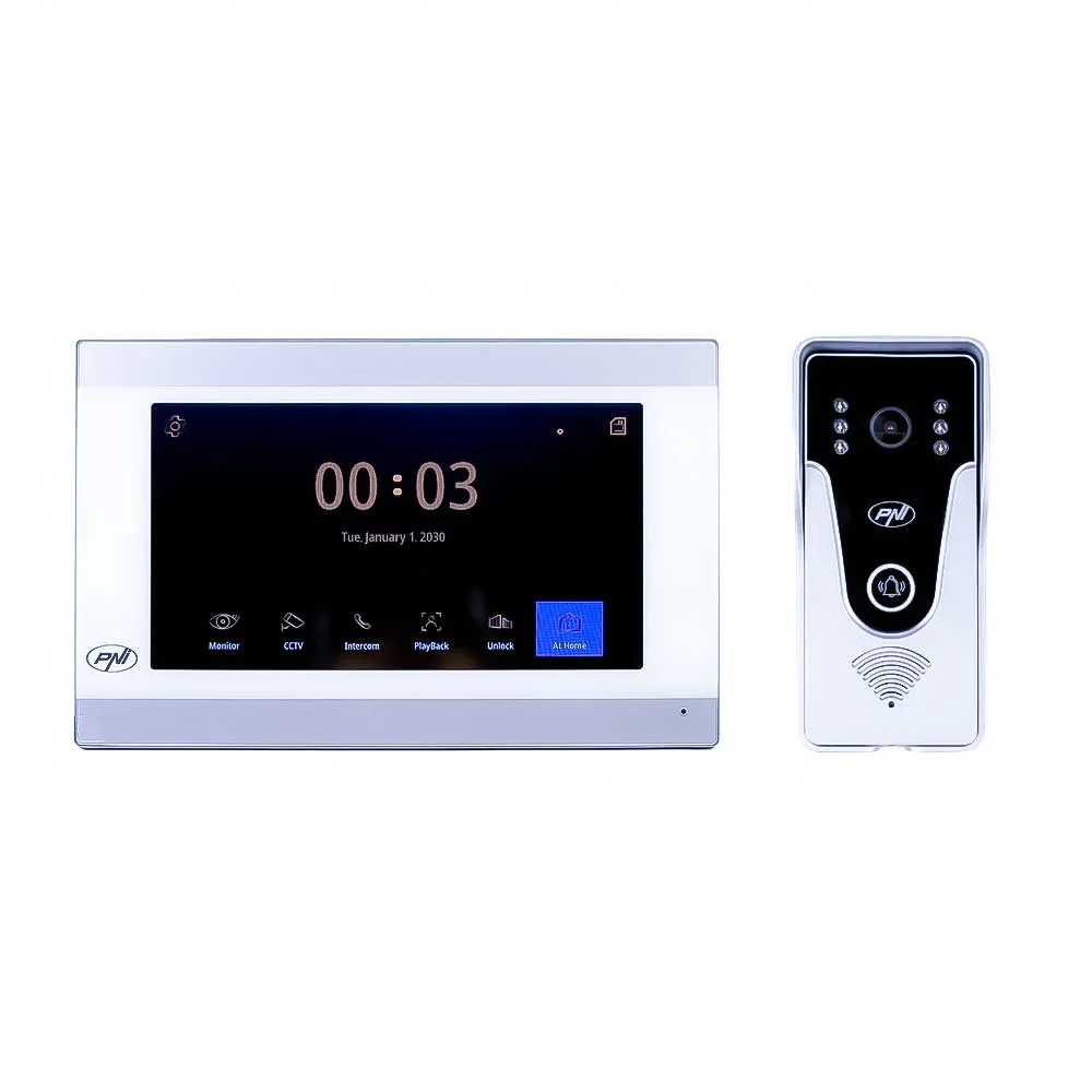 Смарт WiFi Видеодомофон PNI SafeHome PT750 Full HD 1080p с Tuya Смарт WiFi Видеодомофон PNI SafeHome PT750 Full HD 1080p с Tuya
