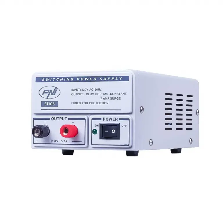 PNI-ST105 Индустриален Стабилизиран Захранващ Блок 13.8V 5A за Сервиз