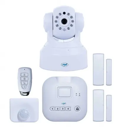 PNI-SM400-SM460 Смарт Алармена Система с Хъб и HD PTZ Камера