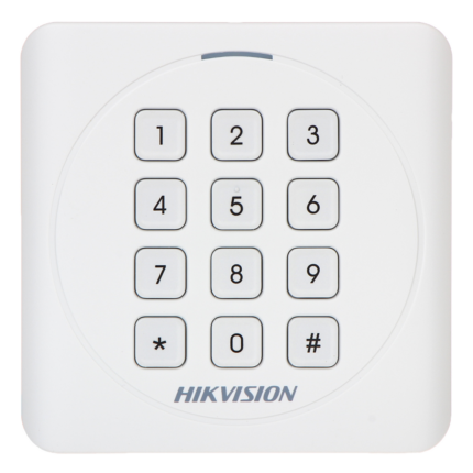 Hikvision DS-K1801MK — четец за MIFARE карти с клавиатура