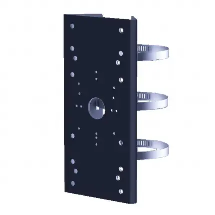 Hikvision DS-1275ZJ-SUS-Black Скоба за Стълб от Неръждаема Стомана SUS304