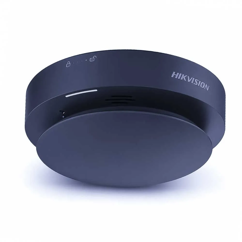 Hikvision DS-PD451SMK-WE-Black — черен безжичен датчик за дим и топлина Hikvision DS-PD451SMK-WE-Black — черен безжичен датчик за дим и топлина
