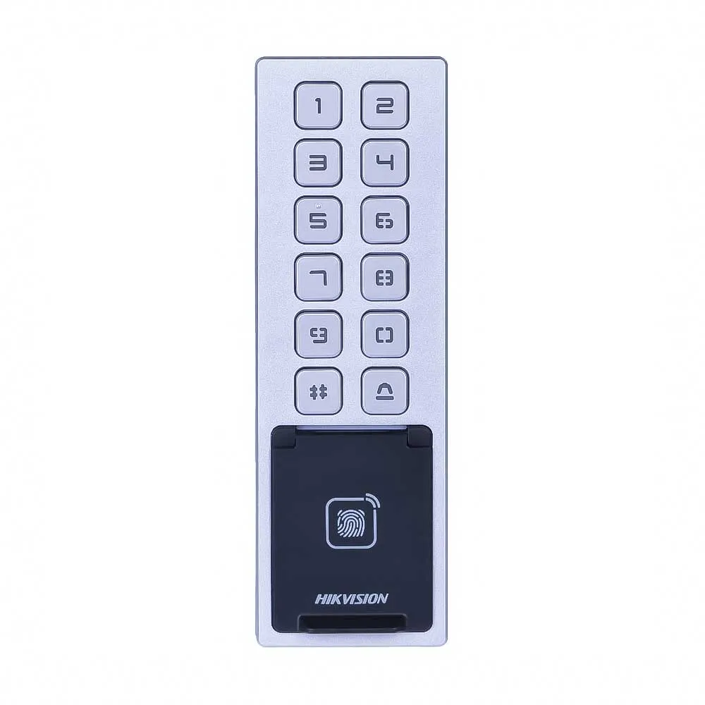 Hikvision DS-PK502MDX Външна BUS Клавиатура с RFID и IK08 Защита Hikvision DS-PK502MDX Външна BUS Клавиатура с RFID и IK08 Защита