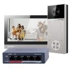 Hikvision DS-KIS613-S — IP видеодомофонен комплект, 4MP