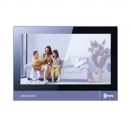 Hikvision DS-KH8381-WTE1 7-инчов IP Видеодомофонен Монитор Алуминиев