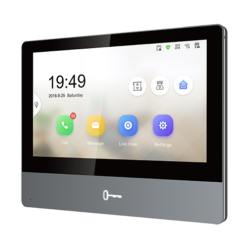 Hikvision DS-KH8350-WTE1 7" Премиум IP Видеодомофонен Монитор с Wi-Fi и PoE Hikvision DS-KH8350-WTE1 7" Премиум IP Видеодомофонен Монитор с Wi-Fi и PoE