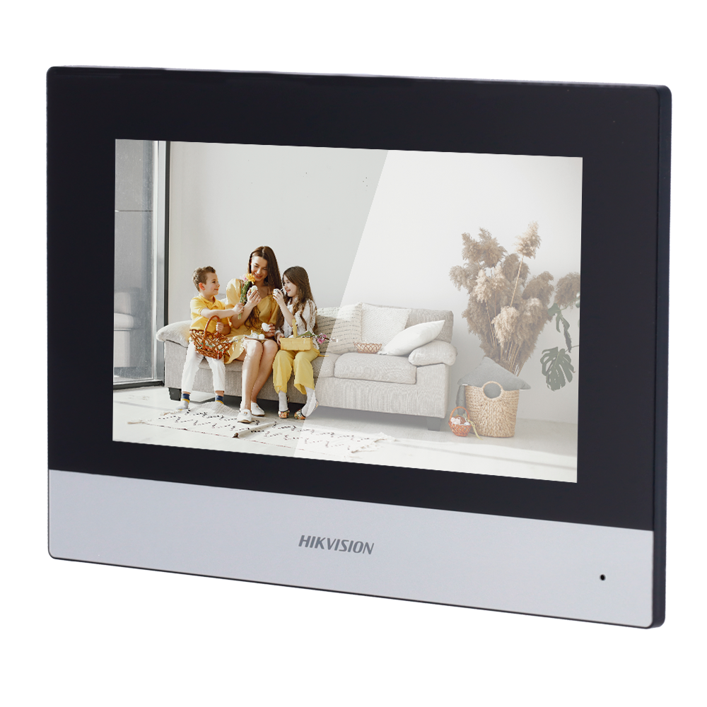 Hikvision DS-KH6320-TE1 — IP видеодомофонен монитор Hikvision DS-KH6320-TE1 — IP видеодомофонен монитор