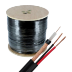 Кабел за видеонаблюдение TSY Cable TSY-RG59+2X0.75-B 305m за CCTV — барабан от 305 м