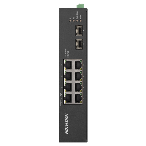 Hikvision DS-3T0510HP-E/HS — PoE мрежов суич Hikvision DS-3T0510HP-E/HS — PoE мрежов суич