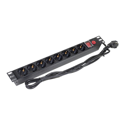 Разклонител за RACK шкаф Asytech ASY-PDU-8 с 8 Гнезда Шуко Разклонител за RACK шкаф Asytech ASY-PDU-8 с 8 Гнезда Шуко