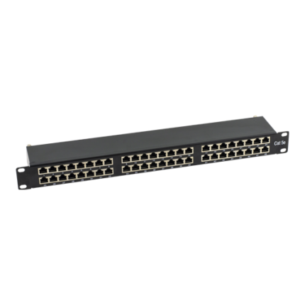 Patch Panel 2U, FTP cat5e, 48 RJ45 порта - ASYTECH Networking ASY-PP-FTP5E-48