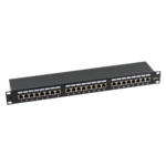 Patch Panel 1U, FTP cat6, 24 RJ45 порта - ASYTECH Networking ASY-PP-FTP6-24