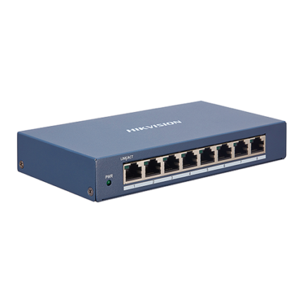Hikvision DS-3E1508-EI Суич 8xGb SMART Management Метален -10°C до 50°C