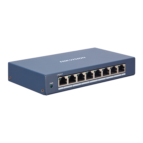Hikvision DS-3E1508-EI Суич 8xGb SMART Management Метален -10°C до 50°C