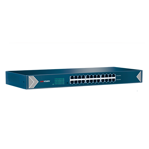 Hikvision DS-3E0524-E Суич 24 гигабитови порта 48Gbps Метален Рак