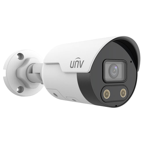 Uniview IPC2128SB-ADF28KMC-I0 8MP 4K ColorHunter IP Bullet Камера Активна Защита WL 30m Mic Spk PoE SD VCA Uniview IPC2128SB-ADF28KMC-I0 8MP 4K ColorHunter IP Bullet Камера Активна Защита WL 30m Mic Spk PoE SD VCA